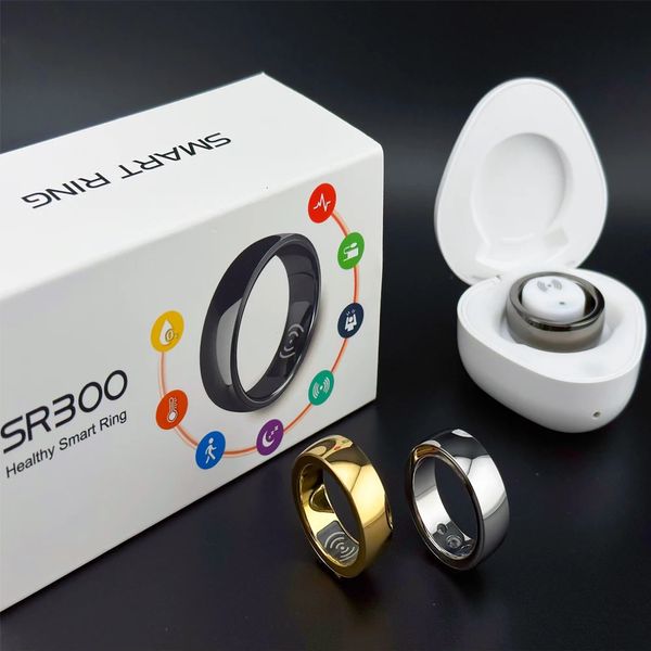 SR300 Smart Ring HEACH CASE PRESSIONE AMME TEMPERATURA DI TEMPERATURA DEL SEMPIO CALORIE SOLLE SOLLE SALUTO MULTILINGUE FITNESS SCOLA