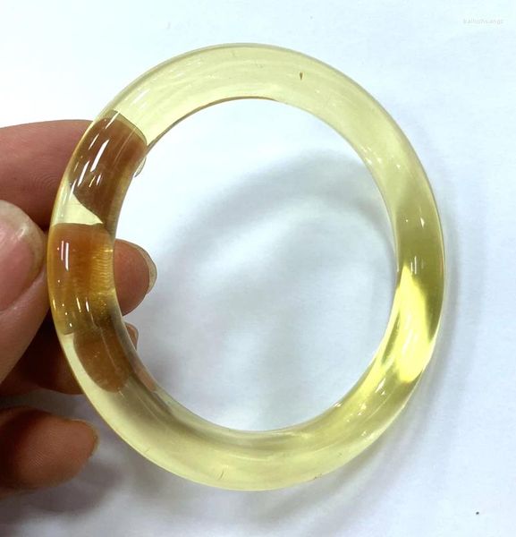 Pulseira Certificada %100 Natural México Braça Amber Azul 59-60mm