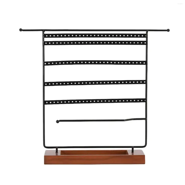 Schmuckbeutel 7 Tier Metallhalter Hanging Storage Display freistehender Halskettenohrring für Tischplattenarbeitsplatte