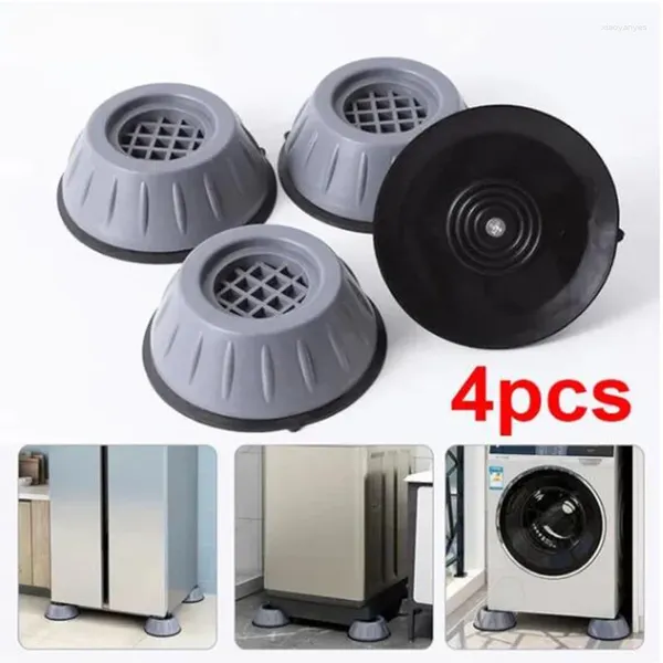 Kissen 1/2/4pcs Anti -Vibration Füße Pads Gummi -Matten -Slipstop Stille Universal Waschmaschinen Kühlschrank -Stützdämpfer Ständer