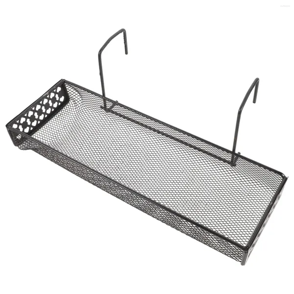 Rack de varanda de armazenamento de cozinha (preto) Plant Pot Holder Flor Plantas suculentas Plantas suculentas Stand Ferro Flowerpot Suporte