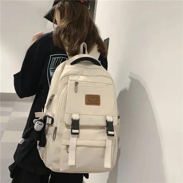 Backpack Fashion High School Bookbag Männer Liebhaber Rucksack Schoolbag für Mädchen Jungen Frauen Reisen Mochila Umhängetasche