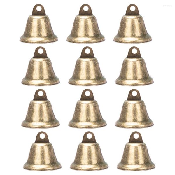 Fornece 20 PCs para abrir os Bell Decorações de Natal Craft Bells Ferlk Iron adereços