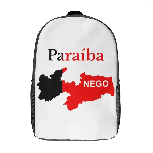 Backpack de 17 polegadas ombro para mapa do estado da mapa do estado Brasil brasil