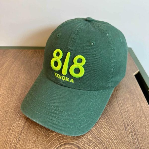 Top Caps Designer Marka Mektubu Nakış Yüksek kaliteli havalandırma eğlence Erkek Beyzbol Kapağı Yeşil Renk Snapback Kadın Visor