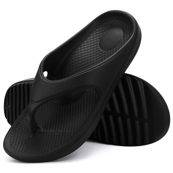 Shevalues Fashion Orthopedic Sandal Home Home Sole Flip Flops Unisex Slide da bagno per scarpe da bagno Eva Beach con supporto per arco 240416