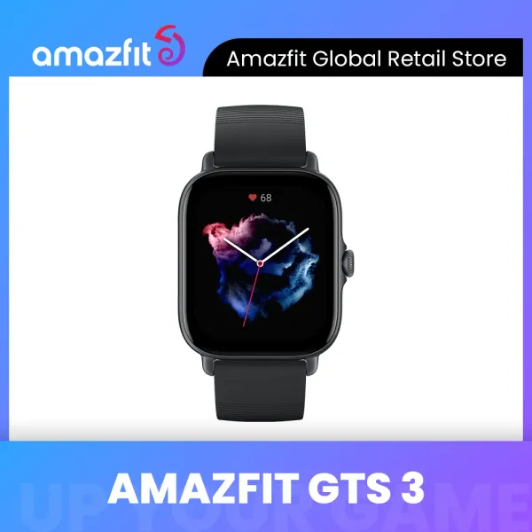 Guarda il nuovo Amazfit GTS 3 GTS3 GTS3 Smartwatch Alexa incorporato da 1,75 pollici AMOLEd display 12 giorni Life batteria Smart Watch per Andriod