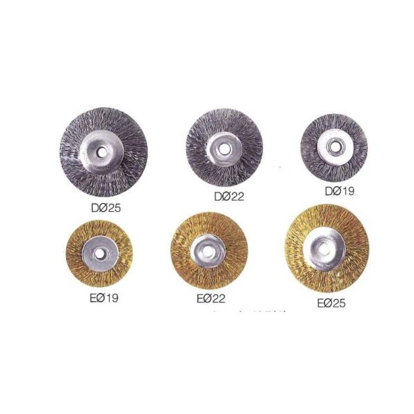Equipaggiamento da 100 pezzi inossidabile ruota in acciaio inossidabile Ruota da 19 mm Russe in metallo Gioielli Dremel Rotary Tool