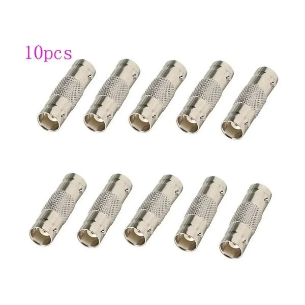 10pcs lodenloser weiblicher CCTV -BNC -Anschluss BNC -Injektor für CCTV -System -CCTV -Kamerazubehör