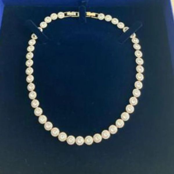 2024 Engels Halskette -Legierung AAA -Anhänger Momente Frauen für fit Charme Perlen Armbänder Rosengold Schmuck 227 Annajewel Q2