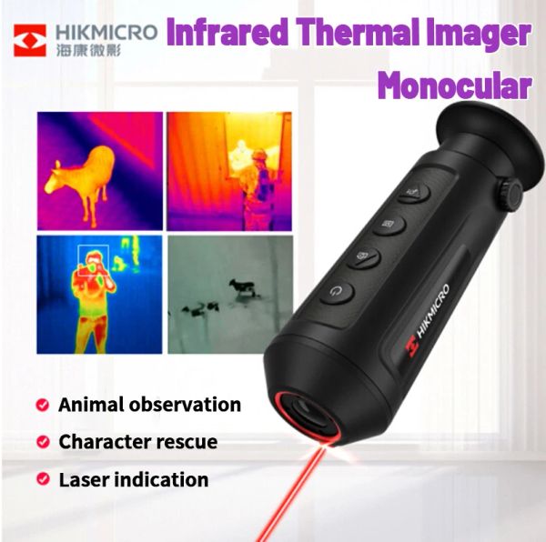 Suportes Hikmicro Detector Monocular de Imagem Térmica LE15 Câmera de Imagem Térmica Térmica Imager Térmica Indução Térmica pesquisadora