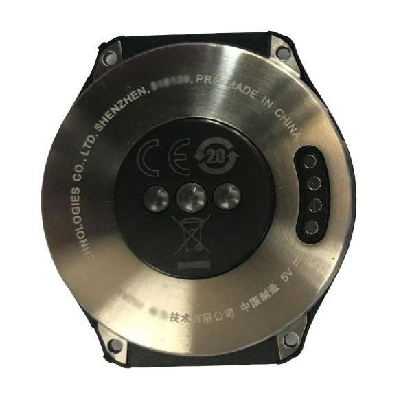 Controle para Huawei Smart Watch 2 e 2Pro Acessórios de reparo Smartwatch Painel traseiro Painel de carregamento Base da porta da bateria da porta da capa traseira