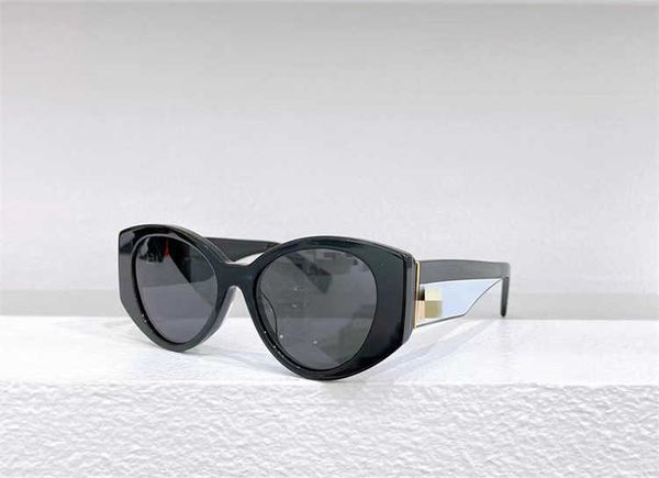 Дизайнерские солнцезащитные очки новые солнцезащитные очки семьи Miao Популярны в сети той же SMU 03W PLAT