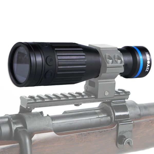 Telescópios Ziyouhu CAZA Mini Térmica Sistoling Telescópio Visão Noturna Visão Térmica Monocular Riflescope Escopo de Escopo para Caçar