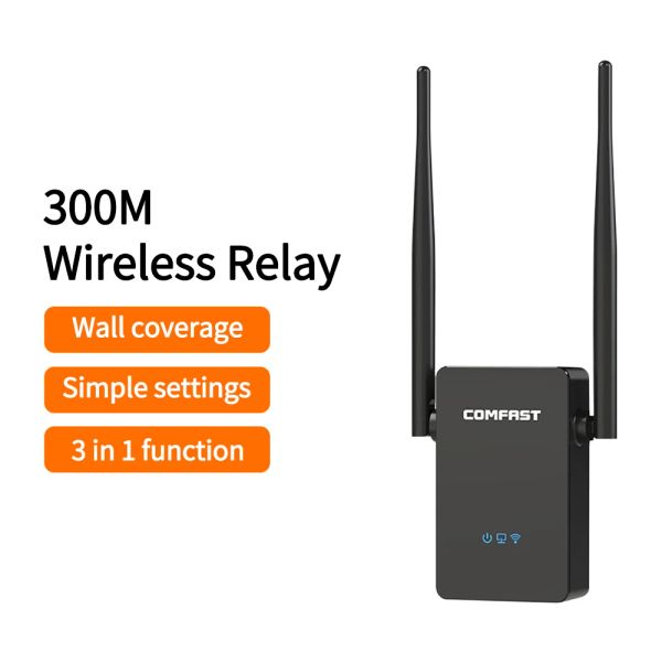 Router Router COMFast Wireless Wifi Repeater 300/1200M 2.4/5.8GHz Network WiFi Extender Signal Amplifier Signal Booster Home Repetidor Router