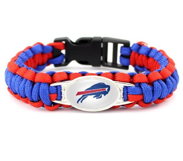 Charms DIY US Team American Football Conference East Buffalo Swing DIY Woven Bracelet Bracelet Sports Jewelry Accessory8789540