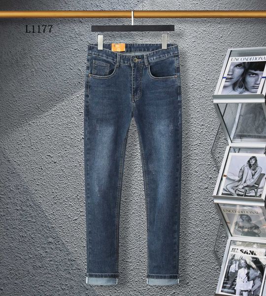 New Jeans High Street Jeans lila Jeans Sport Jeans Koreanische Version Jeans Wild Western Jeans Gefängnis Break Kuhhosen Todeskuhhosen