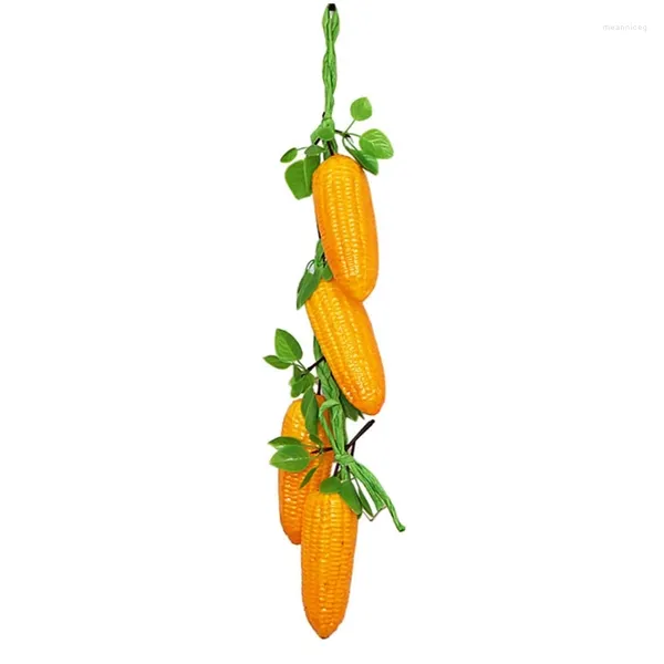 Simulazione di fiori decorativi Simboli di mais verdure artificiali per il ristorante El Home Garden Wedding Cucina decorazione 270f