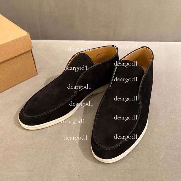Loro Piano Shoes with Orginal Box Loro Piano Designer Shoes Men Casual Loafers Flat Low Top Cow Leafe Loafer Comfort Loafer Slip на резиновой подошве Pianoloafer Rubber 63