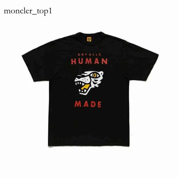 Men's Top Human Human Made Brand Designer Pocket Summer Limited T-shirt Men Women Mulheres de alta qualidade Print Print Shert Top Tees 2412