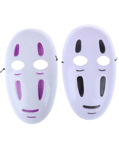 Spirited Away Maske Yüzsüz Cosplay Kask Fantezi Anime Cadılar Bayramı Partisi6177345