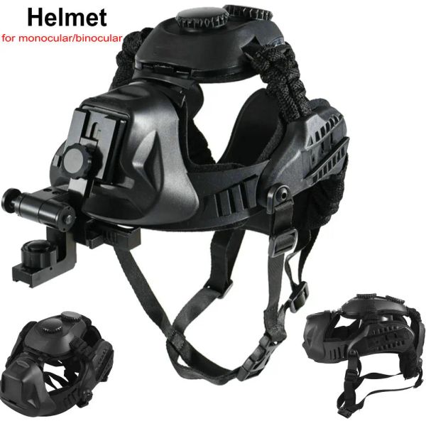 Аксессуары тактические мягкие шлемы, головокружение по ремню шлема ночное видение монокулярные бинокулярные очки запасные части