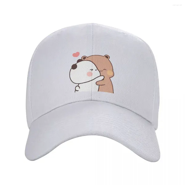 Beralar Erkek Kadın Sevimli Bubu Dudu Hug Cap Hip-Hop Beyzbol Snapback Caps Panda Ayı Baba Şapka Kamyoner Ayarlanabilir Güneş Yaz