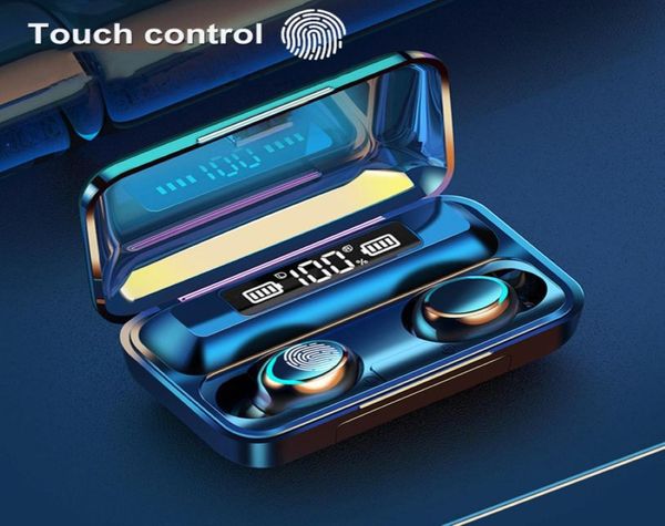 Новый F95C Touch 50 Беспроводная гарнитура Bluetooth Twoar Motion Mini Ultrasmall Stealth Warphone Универсальные водонепроницаемые Micro Pare1850934