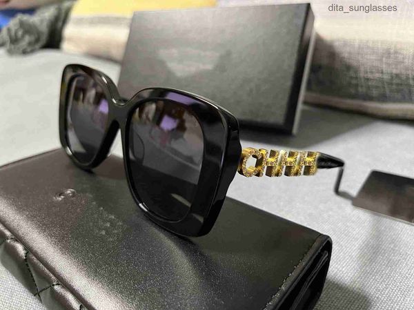 Designer Sonnenbrille 2024 Top -Qualität Luxusdesigner Polaroid -Objektiv für Frauen Herren Goggle Senior Eyewear Briefe mit Diamant Sonnenbrille bezeichnet