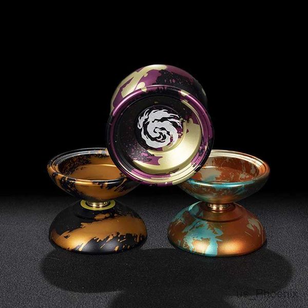 Yoyo Xiangyun Magic Yoyo Professional Butterfly Metal Alluminio Alluminio competitivo YOYO 10 pallone U con giocattoli classici ad alta velocità