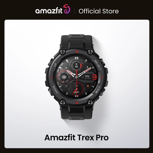 Kontrol Yeni Amazfit Trex Trex Pro T Rex GPS Dış Mekan Smartwatch Su Geçirmez 18 Gün Pil Ömrü 390mAh Akıllı Saat Android iOS Telefon