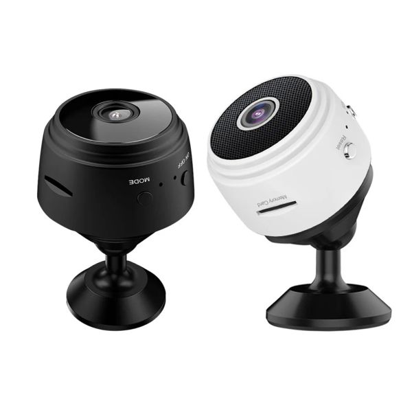 Câmeras wifi mini camera ip camera noite visão 1080p HD Câmera de vigilância Detecção de movimento Câmera de segurança sem fio recarregável para escritório