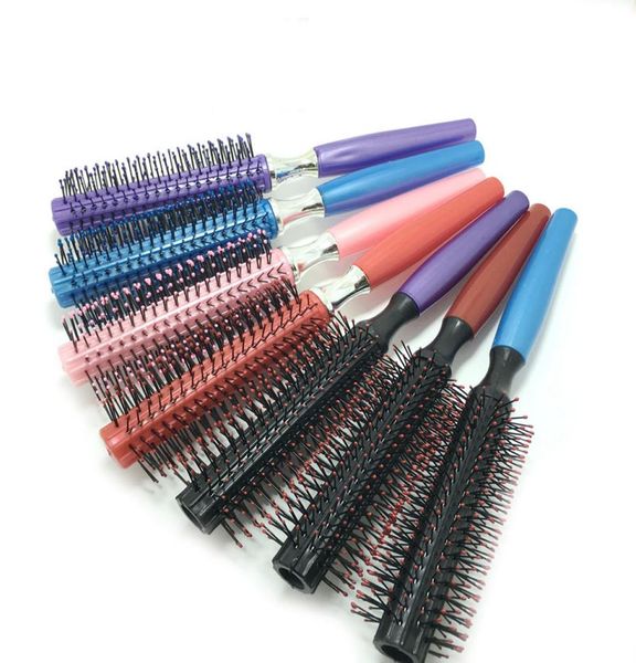 10 Jahre Store New Pro Salon Roller Comb Runde Kamm Haar Straight Hair Comb Hairstyling Pinsel 8915697