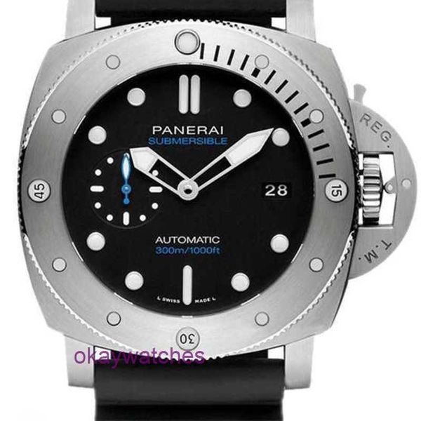 Pannerai Watch Luxury Designer Submarine -Serie Automatische mechanische Uhren MENS Large Dial Titanium wasserdichte PAM01305