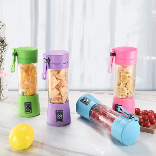 Juicers Blender portatile mini succo elettrico miscelatore frutta frullata miscelatore macchina macchina USB ricaricabile mini spremiatura portatile