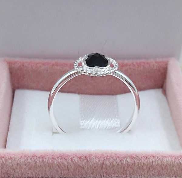 Ciondoli che producono gioielli in stile boho nero 925 sterling sterling orso anelli promettenti per donne uomini da uomo set di dito set da sposa WED1427005