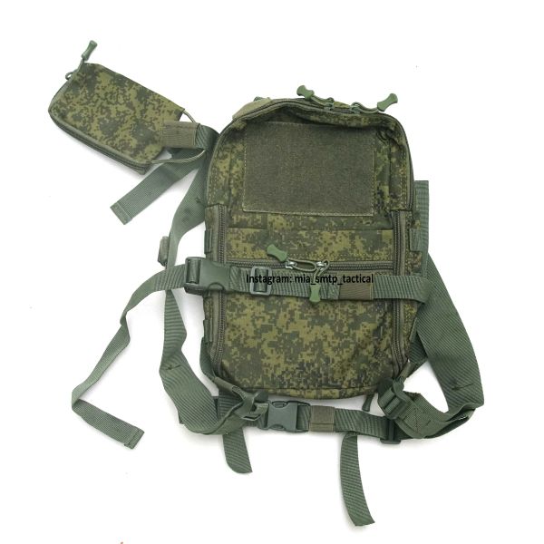 Taschen SMTP We124 Russische Armee EMR -Rucksack kleiner grüner Mann EMR Taktischer Rucksack Molle Assault Bag Militärer Outdoor -Rucksack Outdoor Rucksack