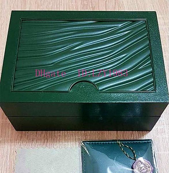 Luxury Watch Men039s Rx Watchoriginal innerhalb und außerhalb von Frauen039s Uhrenbox Men039s Uhren Green Box Booklet5940123