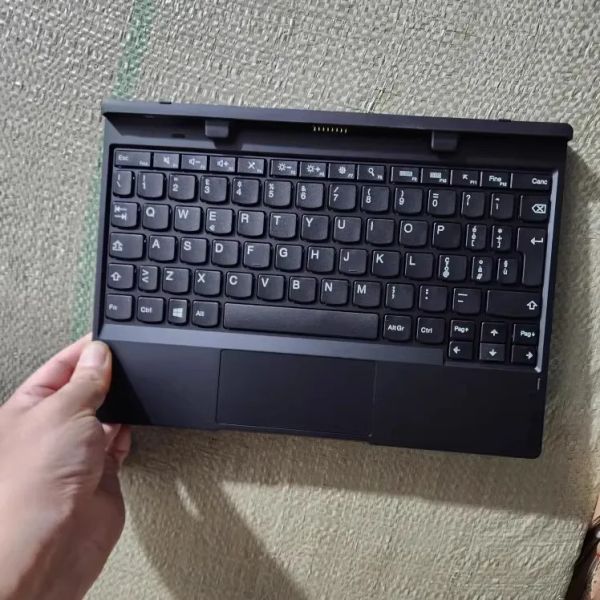 Teclados novo teclado de ancoragem para Lenovo thinkpad tablet 10 laptop 2in1 Base de teclado italiano