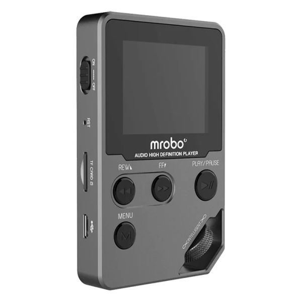 Jogador novo HIFI MP4 Player Metal APE/FLAC/WAV Alta qualidade de alta qualidade de entrada de 8 GB Player sem perdas com eBook