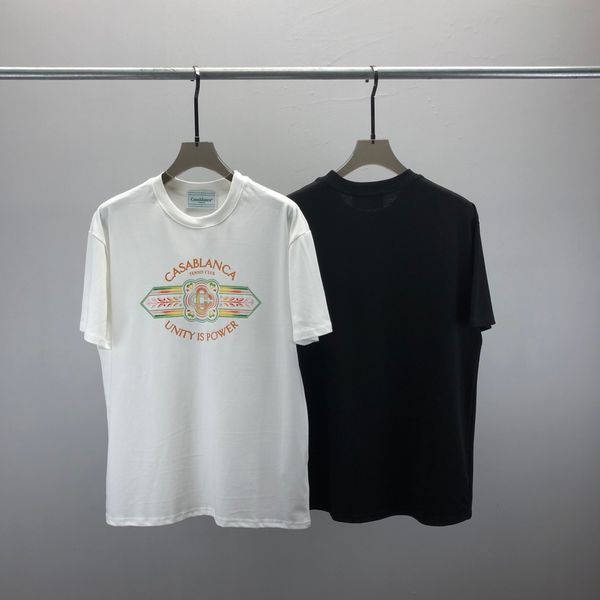 Herren Plus T-Shirts Polos T-Shirts Mode runde Hals bestickt und gedruckt Polar Style Summer Wear mit Street Pure Cotton 26