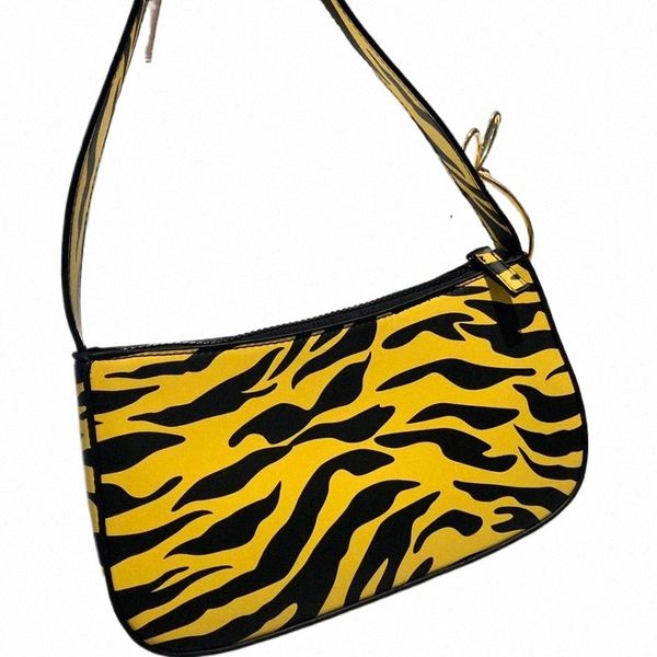 Bolsas de mediow para mulheres designer de luxo The Small Undermail Bag Saco de ombro de leopardo PU MATERIAL PU 2022 NOVO GROSTURO DE ZIPPER S90M#