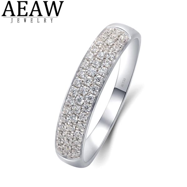 Anelli 0,294CTW EF Colore VSVVS TACK ROURN CUT CVD HPHT Laboratorio coltivato Diamond Wedding Cand per donne Solid Real 14K Gold Gioielli Fine Anello quotidiano quotidiano