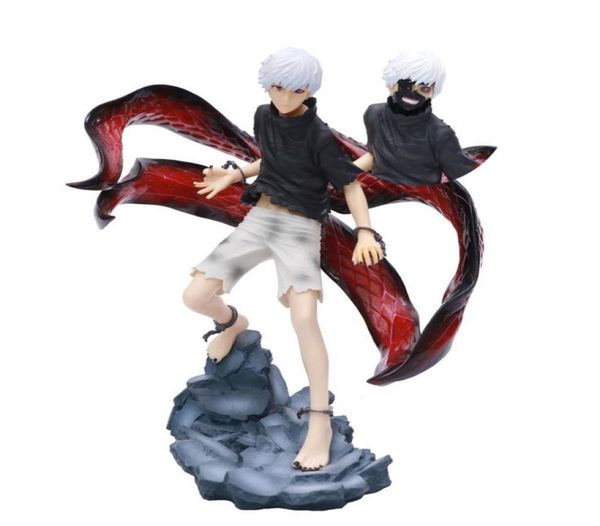 Artfx j japonês Anime Tokyo Ghoul Kaneki Ken PVC Ação Figura Game de brinquedo estátua Modelo colecionável Doll Presente X05034104675