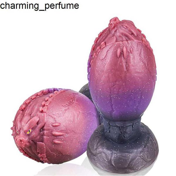 Zwfun Dragon Monster Butt Plugs Prostata Spielzeug Analstecker 3.8in Analstrecker Monster Anal Spielzeug Butt Plug Trainer Silikon Dildo