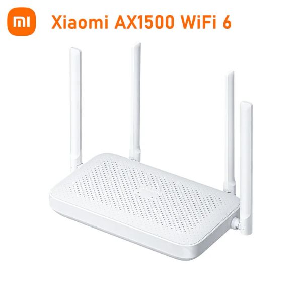 Router originale Xiaomi AX1500 WiFi Router Mesh Sistema 5GHz/2.4GHz WiFi 6 Gigabit Network Port Support IPTV per Home with Xiaomi App