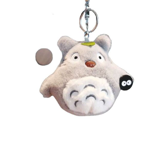 Mini 10cm meu vizinho novo Kawaii Anime Keychain Toy Plexhed Plush Totoro Doll