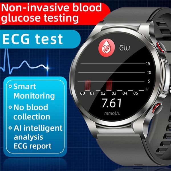 ECG PPG W11PRO smartwatch glucosio non invasivo, ossigeno nel sangue, frequenza cardiaca, elettrocardiogramma, monitoraggio del sonno, esercizio fisico