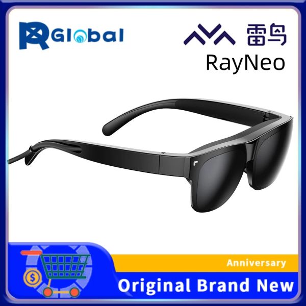 Steuerung TCL Rayneo Air AR 1S -Brille Verbinden Sie Mobiltelefone 3D Smart Brille intelligent steuern Sie große Bildschirm anzeigen Footall