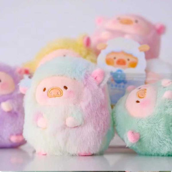 Слепая коробка Lulu Rainbow Sheep Ship Series Series Blind Box Toys Kawaii Anime Figure Модель Сюрприз Сюрпризы Коллексная Коллекция Девушки Подарок Y240422J9MJ